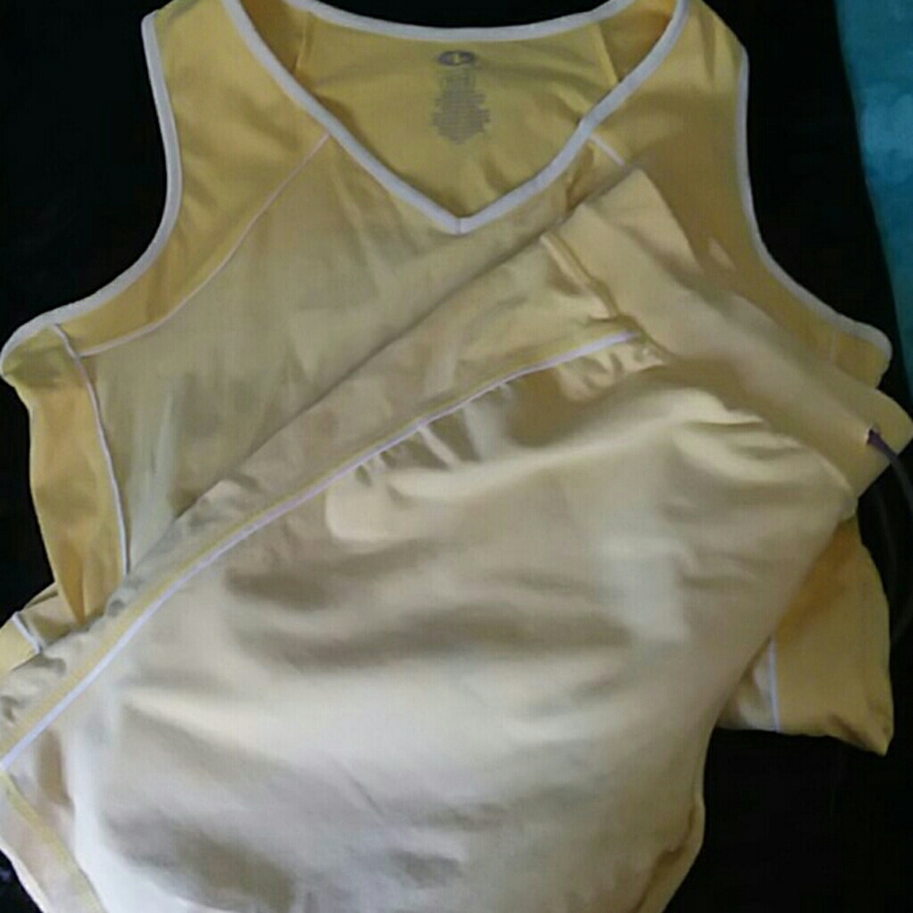 Athletic Work Sunshine Yellow Workout Shorts